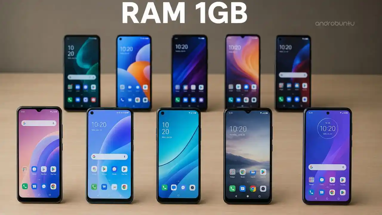 10 HP Android RAM 1GB Terbaik dan Termurah