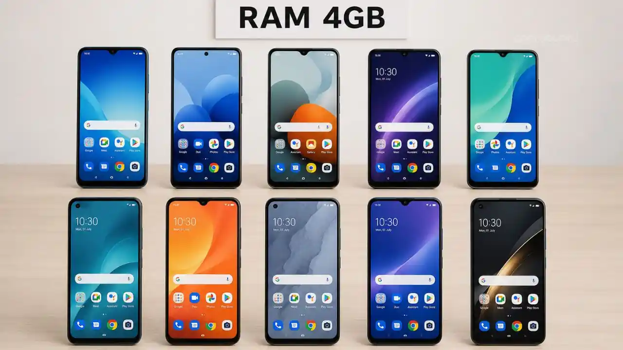 Top 10 HP Android RAM 4GB Dengan Spesifikasi Terbaik