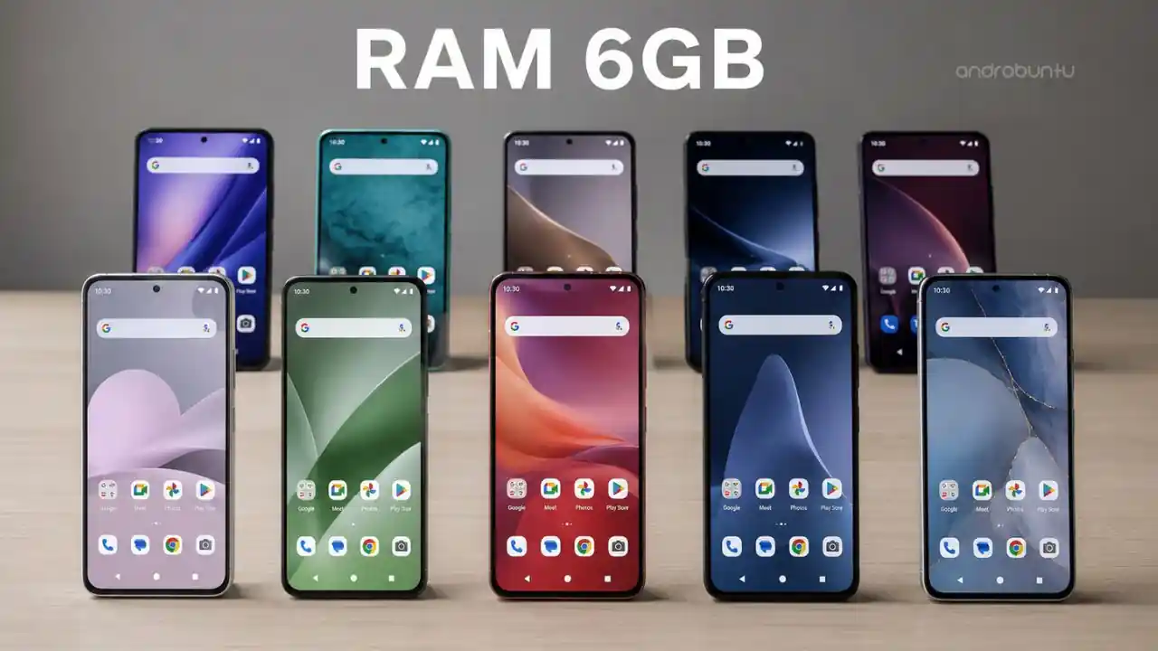 10 HP Android RAM 6GB Terbaik Dari Berbagai Merk