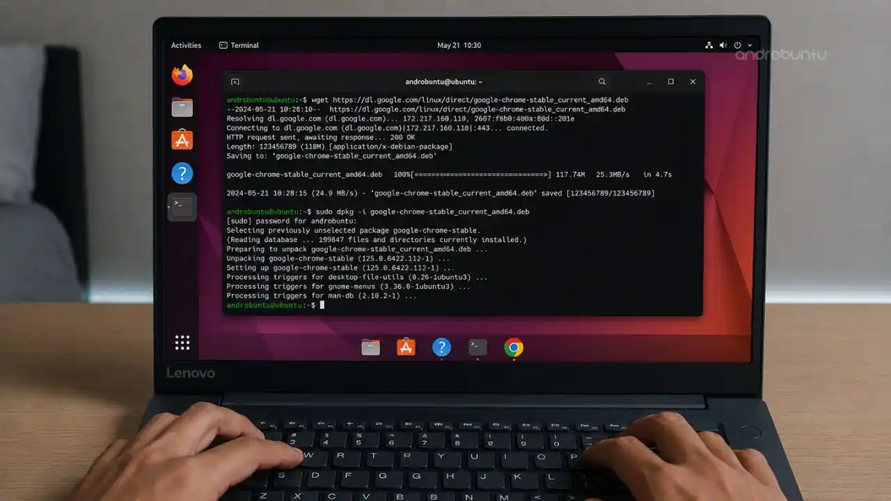 Cara Install Google Chrome di Ubuntu Linux