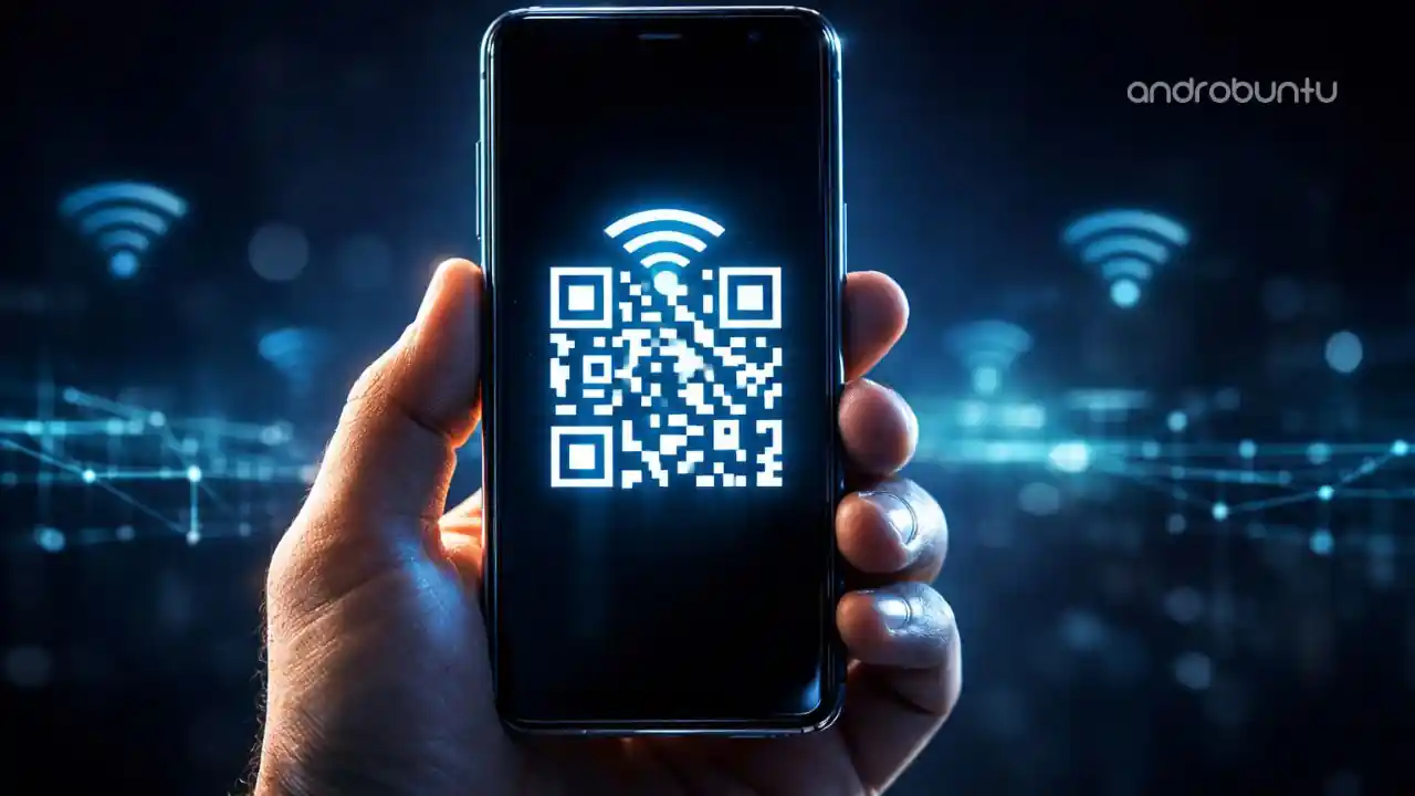 Cara Melihat dan Berbagi Barcode QR Code WiFi di HP Android