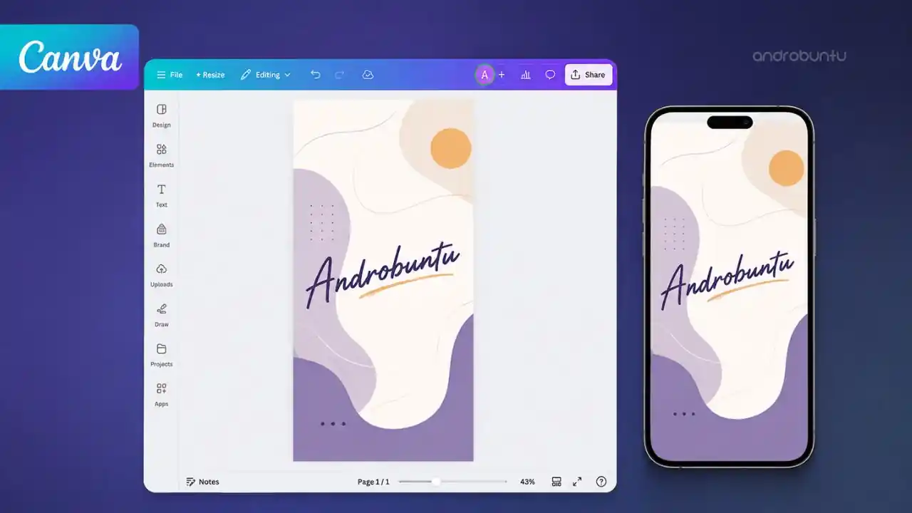 Cara Membuat Wallpaper HP Sendiri Menggunakan Canva