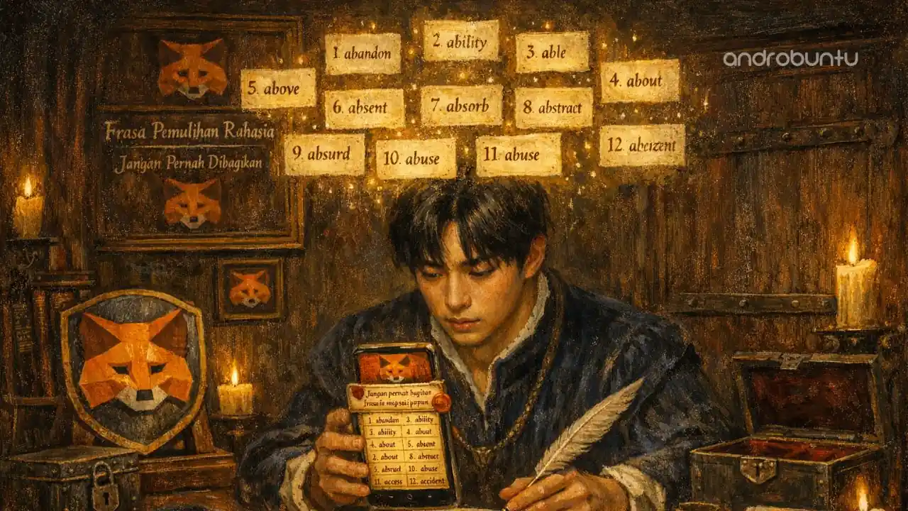 Cara Melihat Frasa Pemulihan Rahasia di MetaMask