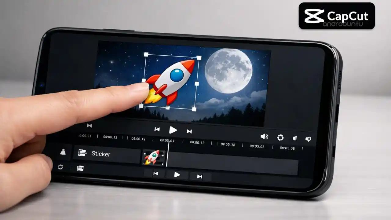 Cara Menambahkan Stiker ke Video di CapCut