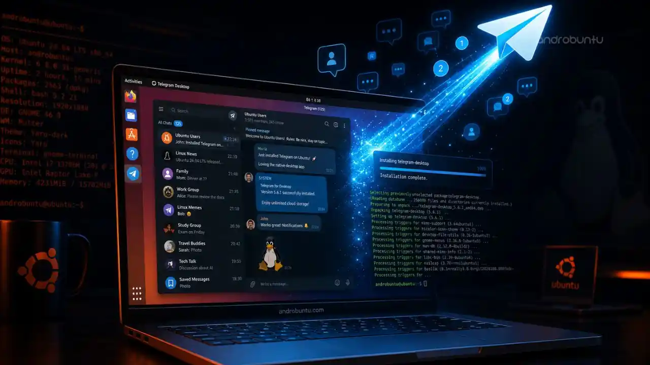 Tutorial cara download dan instal Telegram di laptop