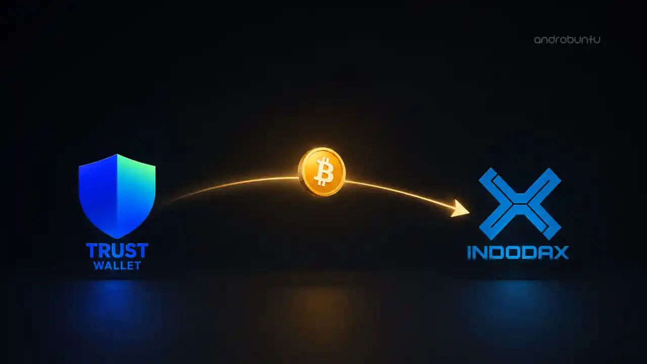Cara Mengirim Koin dari Trust Wallet ke Indodax