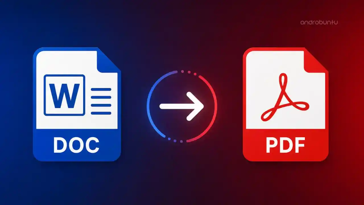 Cara Mengubah Doc dan Docx Menjadi PDF di Android Menggunakan Microsoft Word