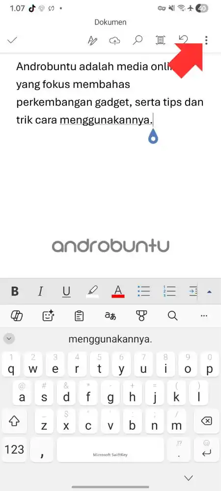 cara mengubah word menjadi pdf