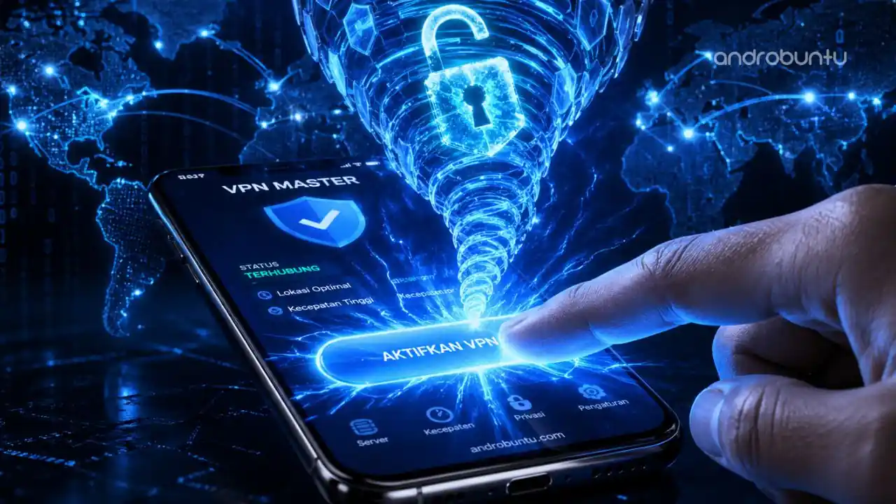 Cara Menggunakan VPN Master di HP Android